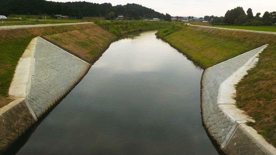 味明川築堤工事